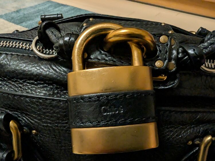 パディントン レザー ハンドバッグ ブラック（ブランドバッグ）の商品画像 - 査定依頼日：2025年6月19日 - 最高査定価格：60,000円