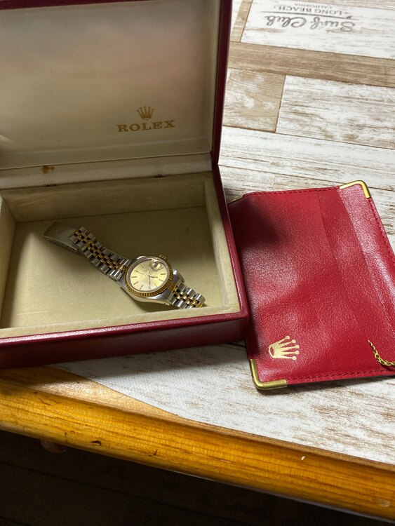 ロレックス デイトジャスト （高級時計）の商品画像 - 査定依頼日：2025年5月25日 - 最高査定価格：900,000円