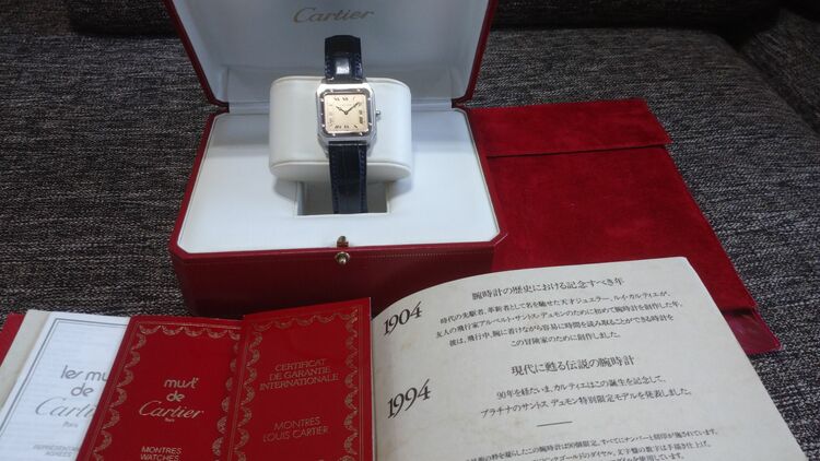 カルティエ サントス 1575-（高級時計）の商品画像 - 査定依頼日：2025年9月25日 - 最高査定価格：4,000,000円