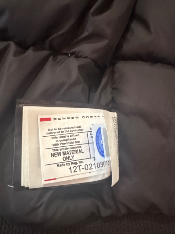 カナダグース　ダウン　ジャンバー（古着・ファッション）の商品画像 - 査定依頼日：2025年11月21日 - 最高査定価格：20,000円