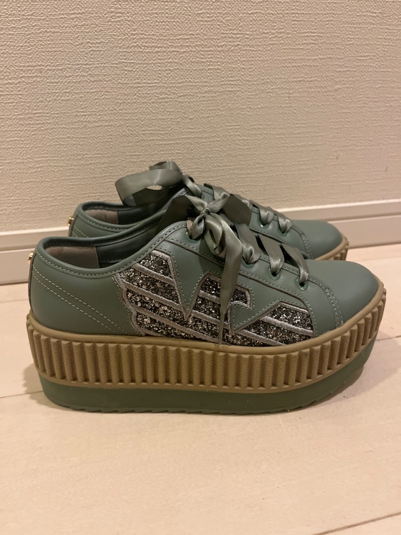 EMPORIO ARMANIチャンキーソールスニーカー（古着・ファッション）の商品画像 - 査定依頼日：2025年6月26日