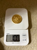 金の硬貨100g相当　伏見神社の記念品（金・貴金属）の商品画像 - 査定依頼日：2026年8月3日 - 最高査定価格：450,000円