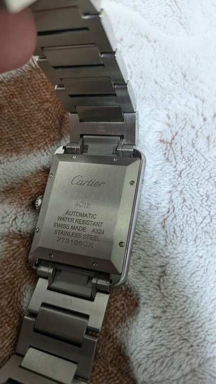 カルティエ タンク ますと（高級時計）の商品画像 - 査定依頼日：2025年2月23日 - 最高査定価格：550,000円