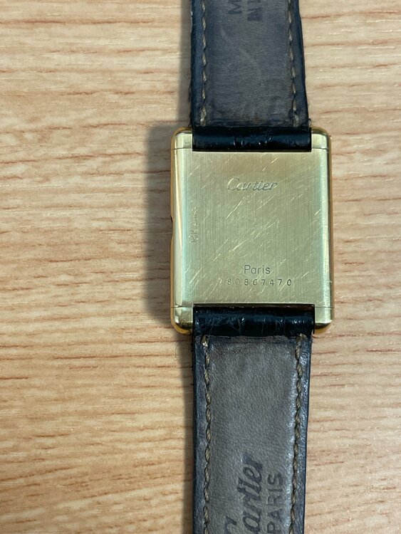カルティエ タンク （高級時計）の商品画像 - 査定依頼日：2026年3月20日 - 最高査定価格：1,110,000円