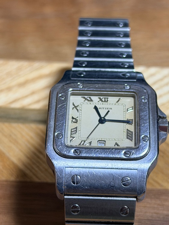 カルティエ サントス ガルベ 型式:W20025D6/（高級時計）の商品画像 - 査定依頼日：2025年11月25日 - 最高査定価格：450,000円