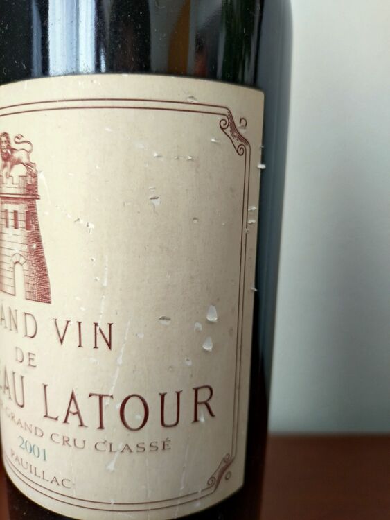 シャトーラトゥール（お酒）の商品画像 - 査定依頼日：2025年8月22日 - 最高査定価格：45,000円