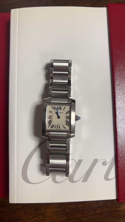 カルティエ タンク （高級時計）の商品画像 - 査定依頼日：2025年6月10日 - 最高査定価格：355,000円