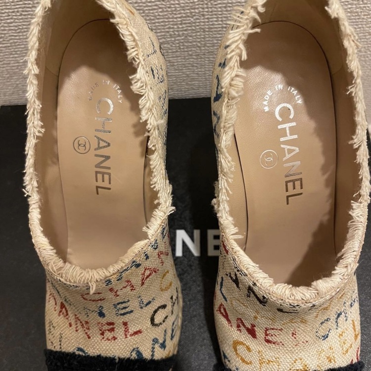 CHANEL パンプス（古着・ファッション）の商品画像 - 査定依頼日：2026年10月15日 - 最高査定価格：3,000円