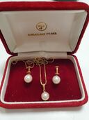 ネックレスとイヤリングセット（パール）の商品画像 - 美品 - 査定完了日：2025.10.07 - 最高査定価格：130,000円