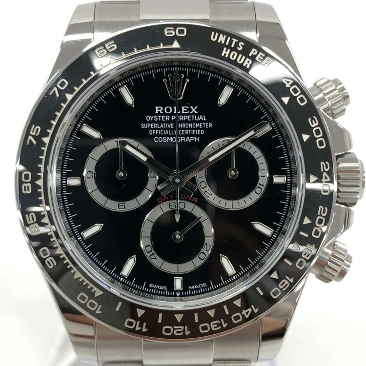Rolex ロレックス　デイトナ　126500LN 黒　美品　国内正規品（高級時計）の商品画像 - 査定依頼日：2025年4月6日 - 最高査定価格：2,400,000円