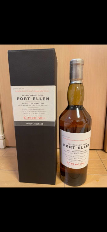 ポートエレン（お酒）の商品画像 - 査定依頼日：2025年12月21日 - 最高査定価格：185,000円