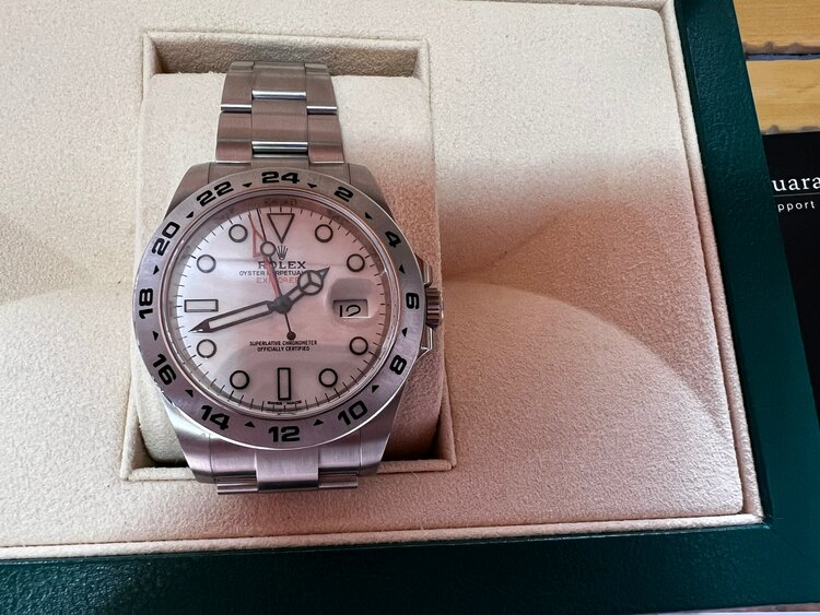 ロレックス エクスプローラー （高級時計）の商品画像 - 査定依頼日：2025年1月21日 - 最高査定価格：1,400,000円