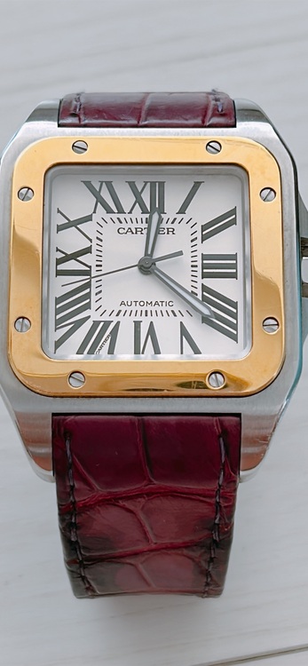 santos100（高級時計）の商品画像 - 査定依頼日：2025年6月28日 - 最高査定価格：700,000円