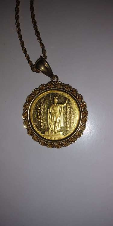 ハワイ　カメハメハ大王（金・貴金属）の商品画像 - 査定依頼日：2022年10月28日 - 最高査定価格：60,000円