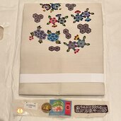 琉球紅型　名古屋帯（着物）の商品画像 - 査定依頼日：2025年4月15日 - 最高査定価格：25,000円