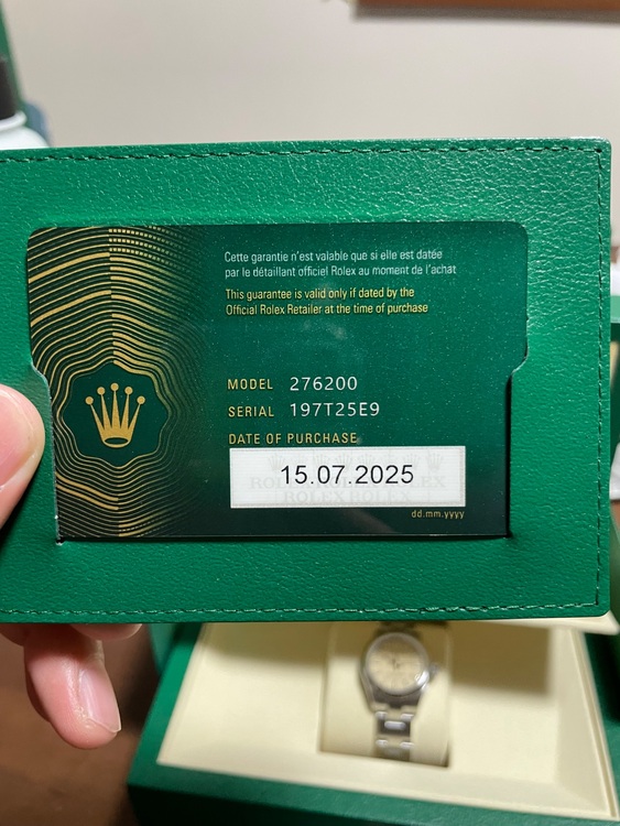 ロレックス パーペチュアル 27620（高級時計）の商品画像 - 査定依頼日：2025年7月15日 - 最高査定価格：1,001,000円