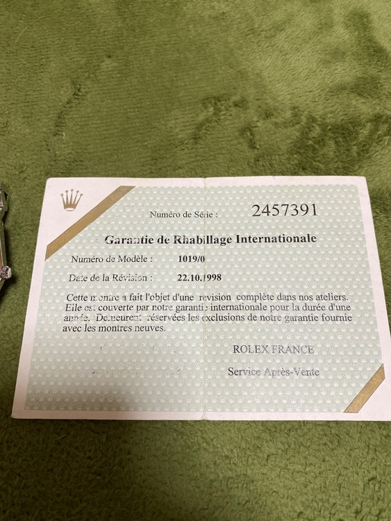 ロレックス ミルガウス 101（高級時計）の商品画像 - 査定依頼日：2025年7月20日 - 最高査定価格：4,000,000円