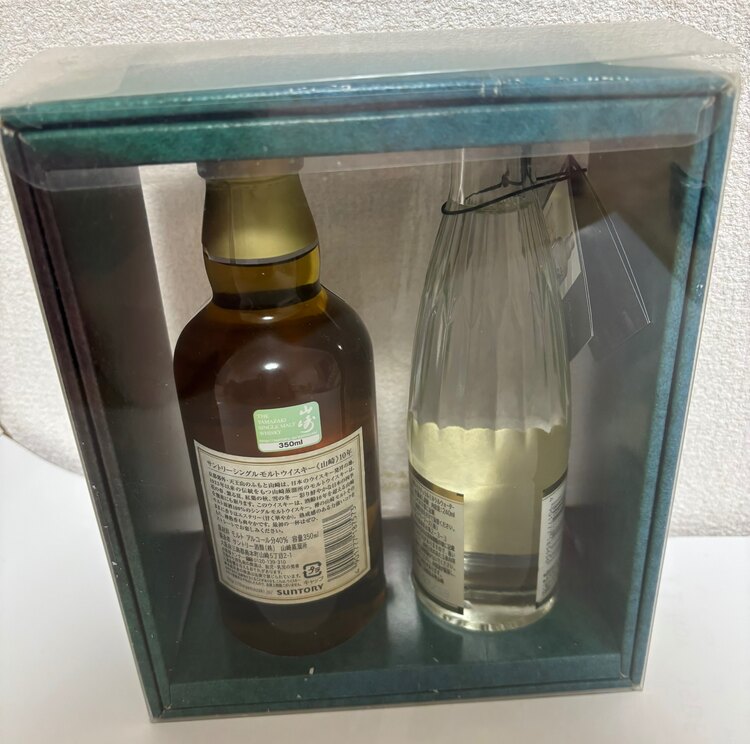 山崎10年350mlとプレミアムソーダのセット（お酒）の商品画像 - 査定依頼日：2025年3月1日 - 最高査定価格：10,000円