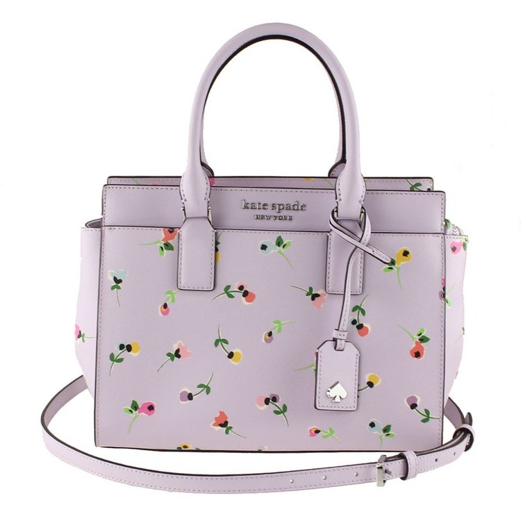 ケイトスペード　ミディアムサッチェルキャメロン　ワイルドフラワー　ディッツィー（ブランドバッグ）の商品画像 - 査定依頼日：2020年8月10日 - 最高査定価格：2,000円