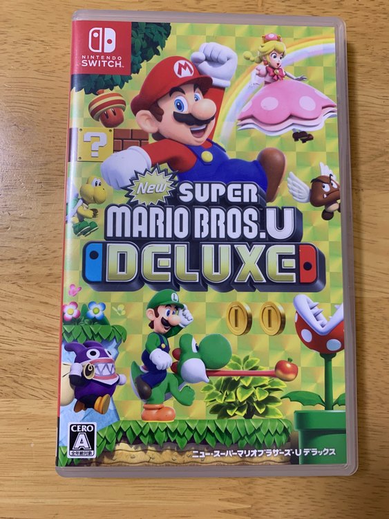Switchソフト・スーパーマリオブラザーズUデラックス（ゲーム機本体・ゲームソフト）の商品画像 - 査定依頼日：2022年9月17日 - 最高査定価格：2,500円