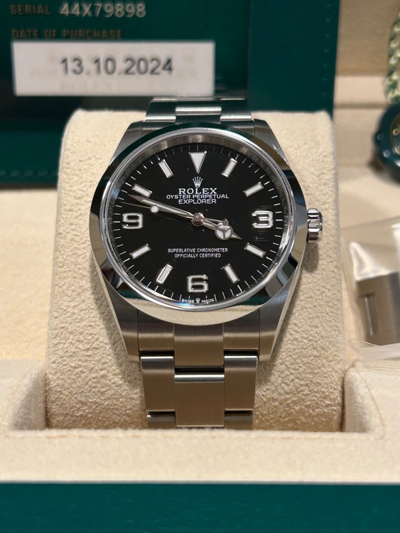 ロレックス エクスプローラー 12427（高級時計）の商品画像 - 査定依頼日：2025年11月16日 - 最高査定価格：1,340,000円