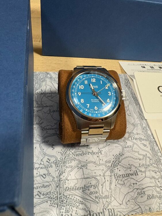 オリス　ビッグクラウン（高級時計）の商品画像 - 査定依頼日：2025年12月2日 - 最高査定価格：140,000円