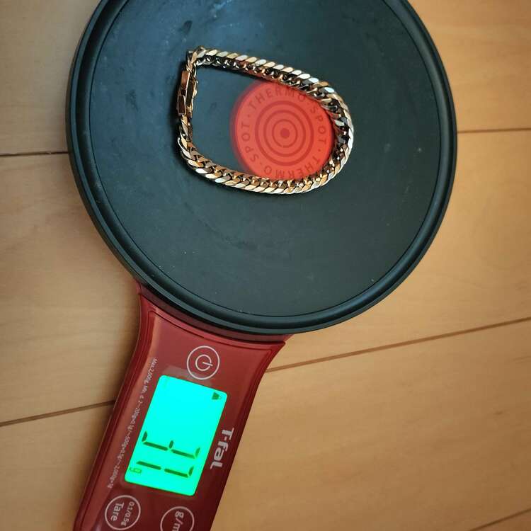 田中貴金属k18＆pt850ブレスレット（金・貴金属）の商品画像 - 査定依頼日：2025年5月13日 - 最高査定価格：319,000円