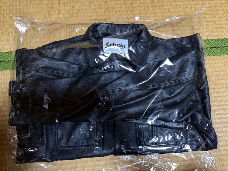 ショット　ラムレザー　カバーオールジャケット（古着・ファッション）の商品画像 - 査定依頼日：2025年11月9日 - 最高査定価格：20,000円