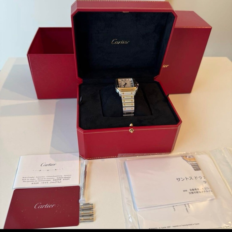 カルティエ サントス （高級時計）の商品画像 - 査定依頼日：2025年7月30日 - 最高査定価格：1,200,000円