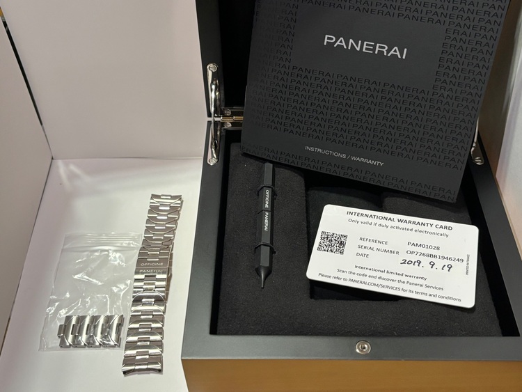 パネライ ルミノール PAM0102（高級時計）の商品画像 - 査定依頼日：2025年6月13日 - 最高査定価格：740,000円