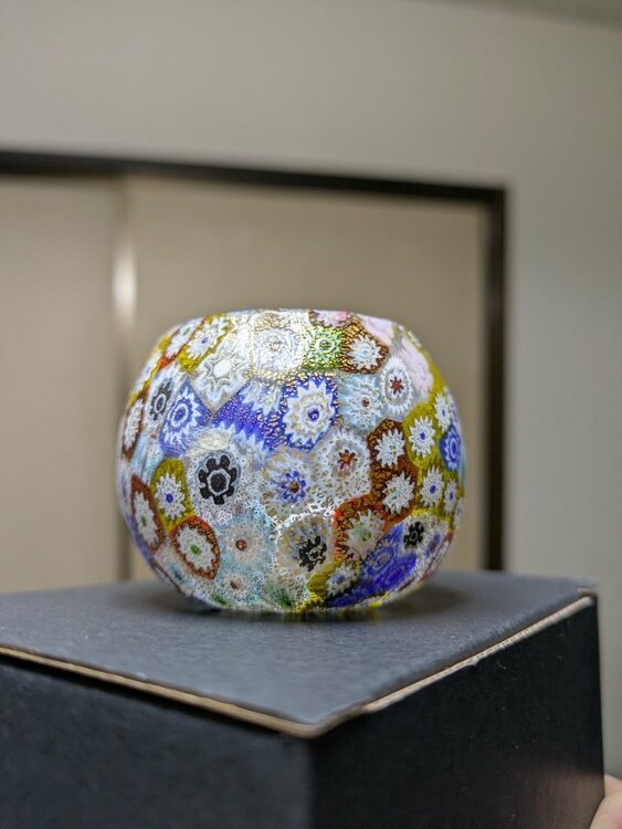 ミルフィオリ小鉢（美術品・骨董品）の商品画像 - 査定依頼日：2026年3月26日 - 最高査定価格：2,000円