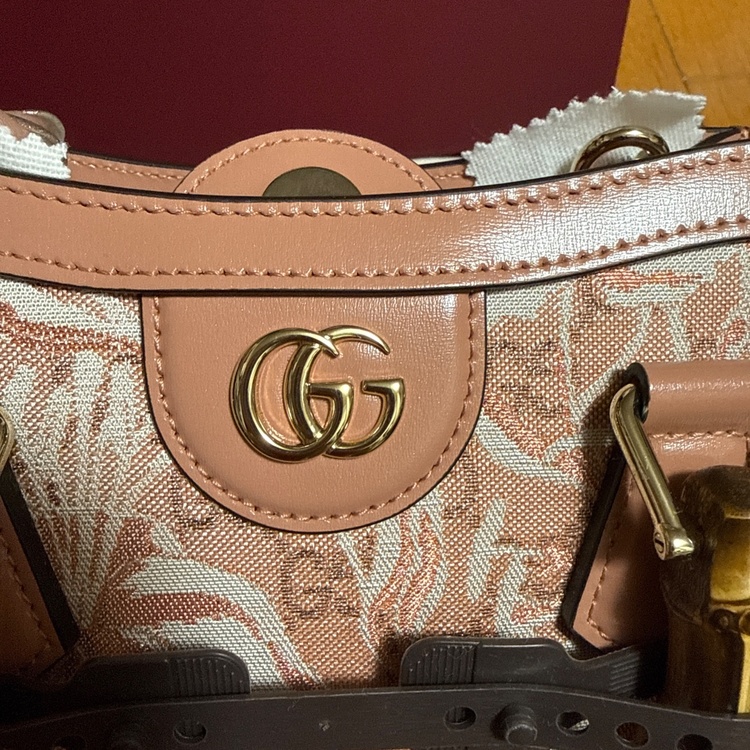 GUCCIバンブー西陣コラボハンドバッグ（ブランドバッグ）の商品画像 - 査定依頼日：2026年9月16日 - 最高査定価格：270,000円