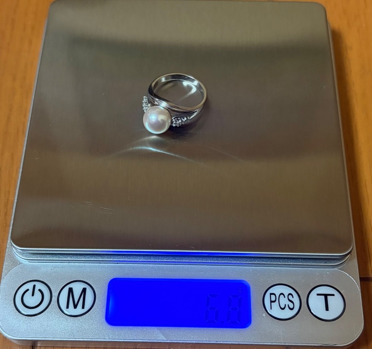 pt900 ダイヤ　パール　11号　5.8g（金・貴金属）の商品画像 - 査定依頼日：2026年4月12日 - 最高査定価格：90,000円