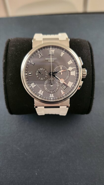 ブレゲ マリーン 5527TI（高級時計）の商品画像 - 査定依頼日：2025年12月26日 - 最高査定価格：1,800,000円