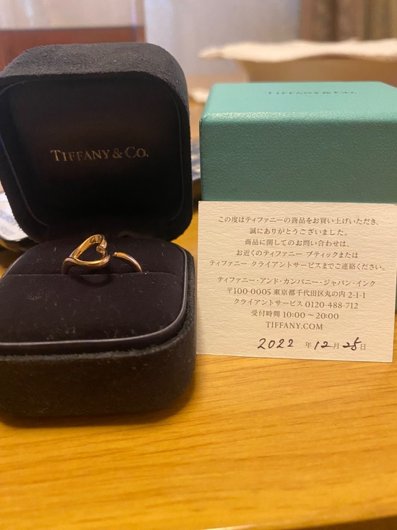Tiffanyオープンハート（金・貴金属）の商品画像 - 査定依頼日：2026年5月5日 - 最高査定価格：200,000円