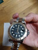 126621 ヨットマスターロレゾールのブラック文字盤（高級時計）の商品画像 - 査定依頼日：2026年1月11日 - 最高査定価格：2,300,000円