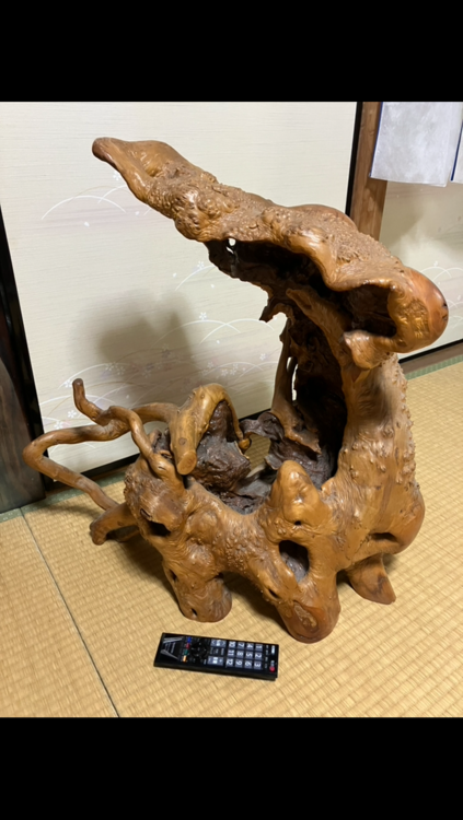 木の根（美術品・骨董品）の商品画像 - 査定依頼日：2026年2月8日 - 最高査定価格：3,000円