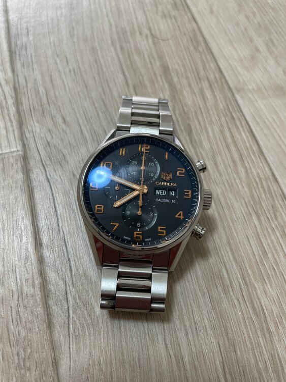 タグホイヤー カレラ キャリバー1（高級時計）の商品画像 - 査定依頼日：2025年5月15日 - 最高査定価格：270,000円