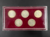1972ミュンヘンオリンピック記念銀貨　１０マルク５点セット（金・貴金属）の商品画像 - 査定依頼日：2026年5月14日 - 最高査定価格：100,000円