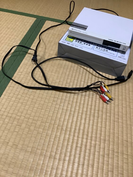 DVDプレーヤー（家電）の商品画像 - 査定依頼日：2025年4月5日 - 最高査定価格：500円