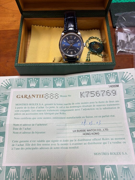 エアキング34（高級時計）の商品画像 - 査定依頼日：2025年5月16日 - 最高査定価格：650,000円