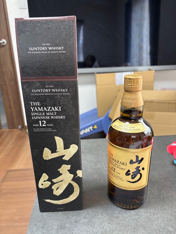 ウイスキー サントリー山崎 （お酒）の商品画像 - 査定依頼日：2025年12月15日 - 最高査定価格：19,500円