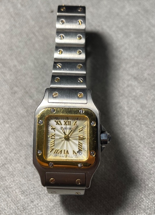 カルティエ サントス ガルベル（高級時計）の商品画像 - 査定依頼日：2025年6月4日 - 最高査定価格：510,000円