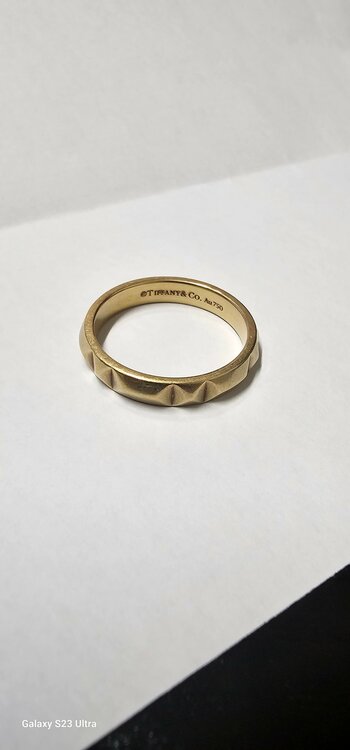 ティファニーリング（金・貴金属）の商品画像 - 査定依頼日：2026年6月6日 - 最高査定価格：90,000円