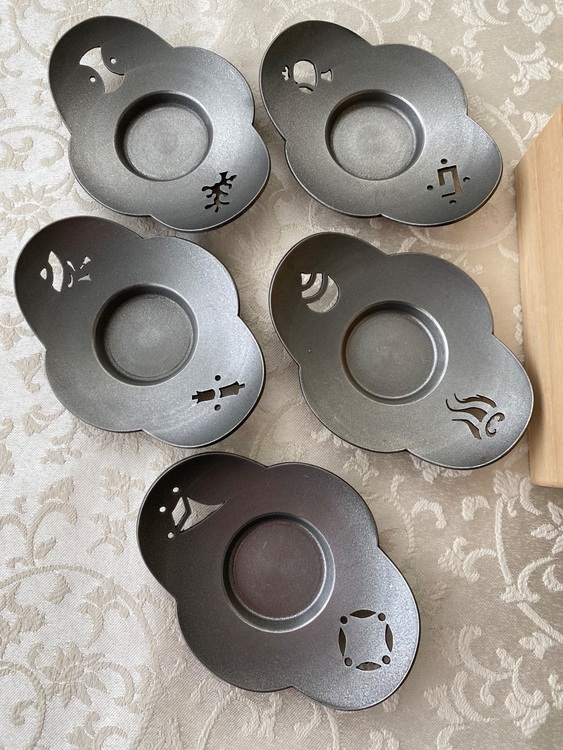 清課堂　錫丸木瓜式托子 宝賽文透（美術品・骨董品）の商品画像 - 査定依頼日：2025年8月13日 - 最高査定価格：3,000円