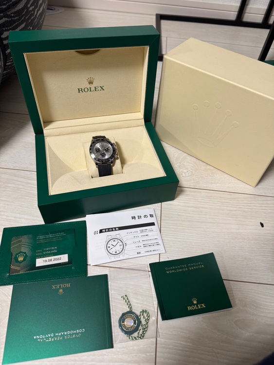 ロレックス デイトナ 116519l（高級時計）の商品画像 - 査定依頼日：2025年10月19日 - 最高査定価格：6,100,000円