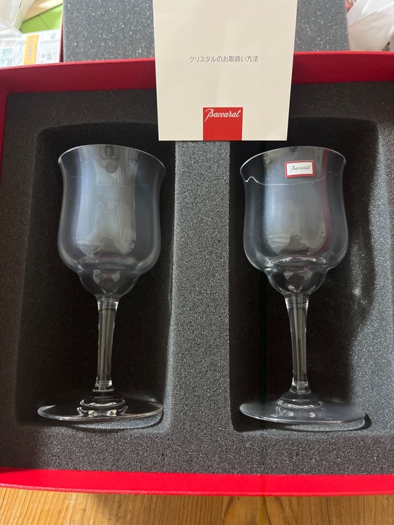 バカラ　ワイングラス（食器）の商品画像 - 査定依頼日：2025年8月16日 - 最高査定価格：5,000円
