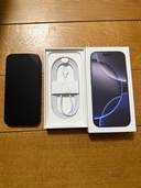 iPhone 16 pro ブラックチタニウム（スマホ）の商品画像 - 査定依頼日：2026年7月21日 - 最高査定価格：115,000円