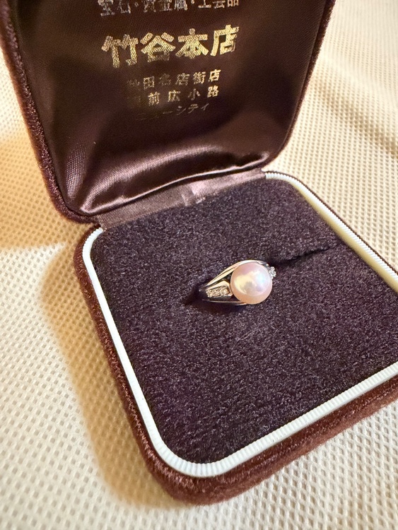 pt900 ダイヤ　パール　11号　5.8g（金・貴金属）の商品画像 - 査定依頼日：2026年4月12日 - 最高査定価格：90,000円