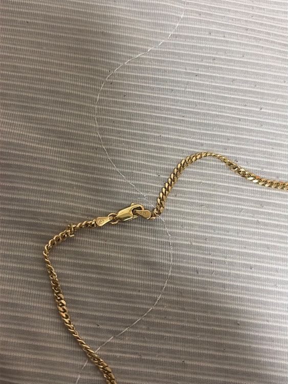 （ OKイエローゴールド マイアミネックレス幅 2mm 45cm（金・貴金属）の商品画像 - 査定依頼日：2026年10月6日 - 最高査定価格：60,000円